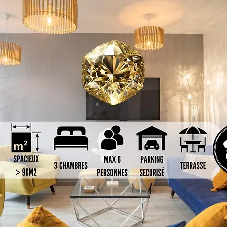 Appartamento Le Joyau ! Brillant & Chic - Park. Prive - Premium